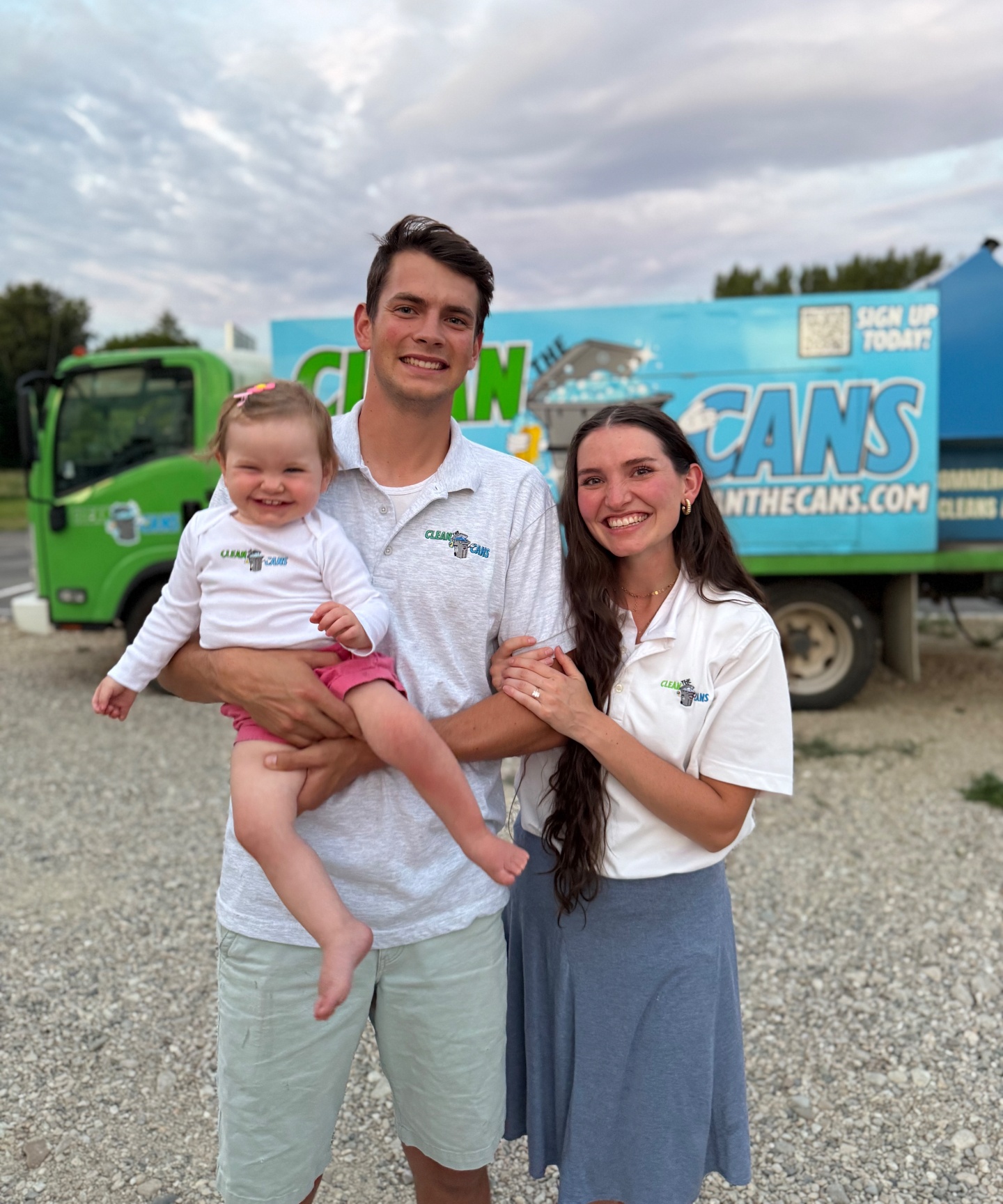 Cole and Charity, the family behind Clean The Cans